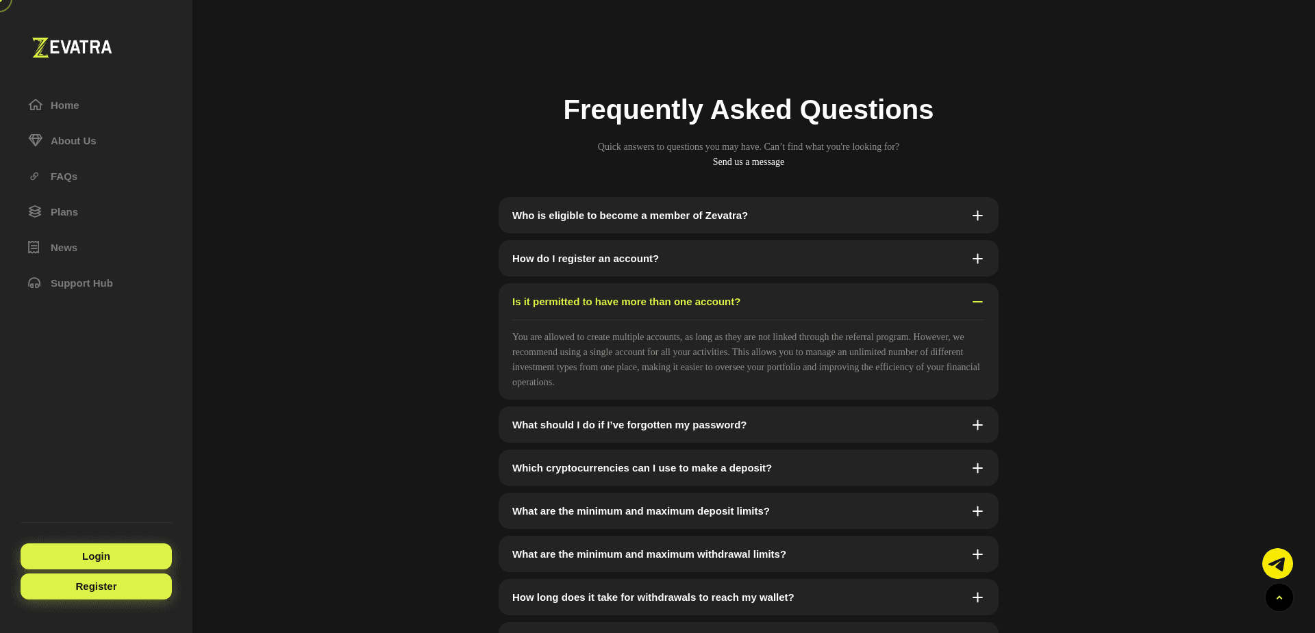 Screenshot for zevatra.io - 0