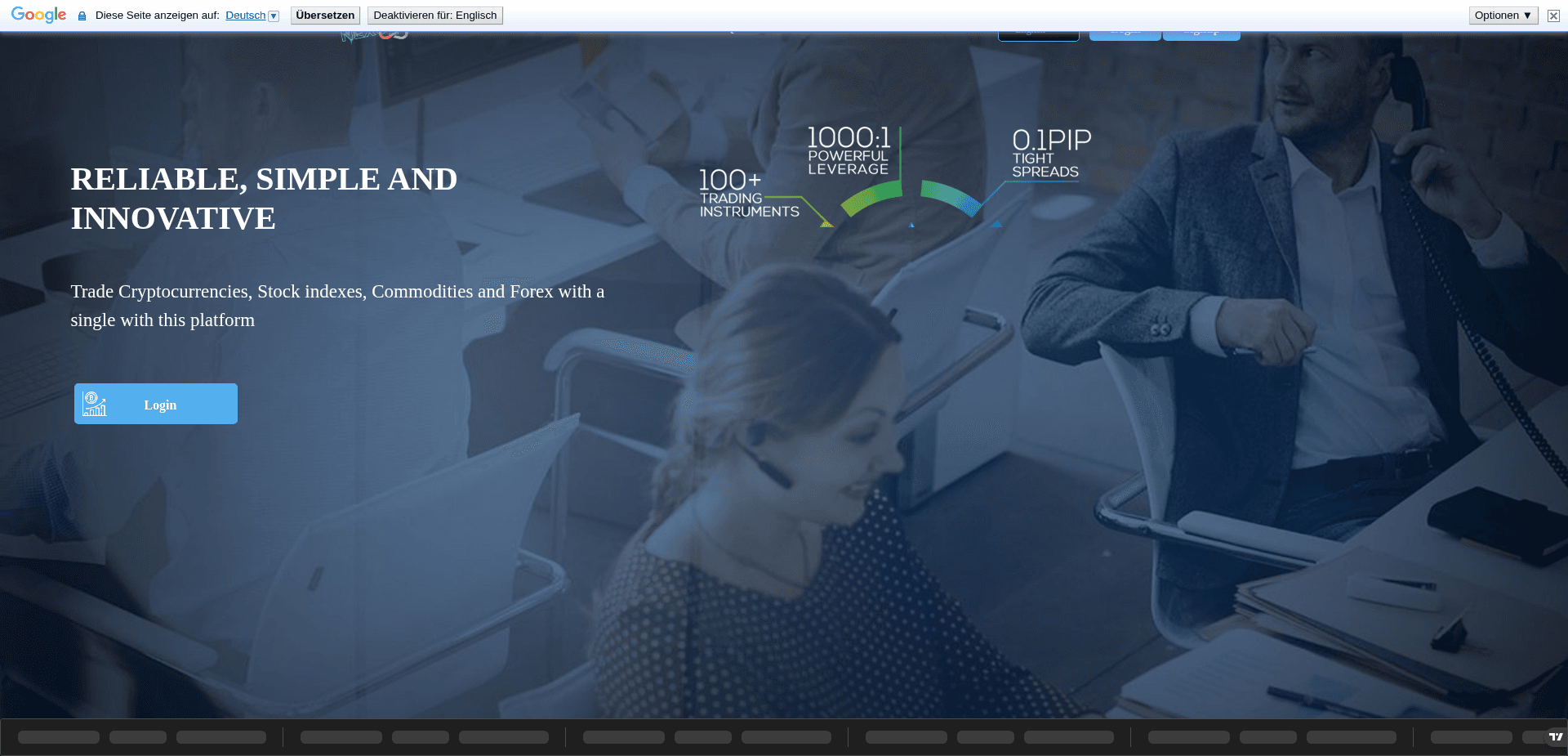 Screenshot for nexotradeapp.live - 3