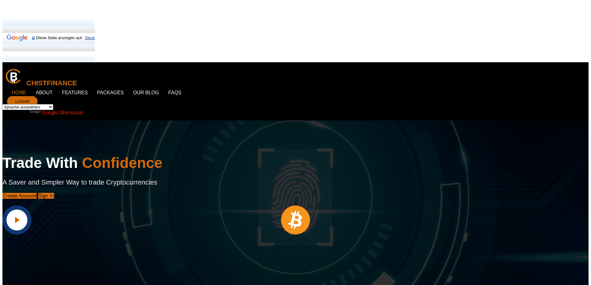 Screenshot for chistfinance.com - 2