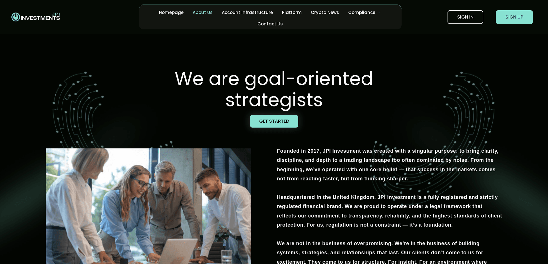 Screenshot for jpi-invest.org - 2