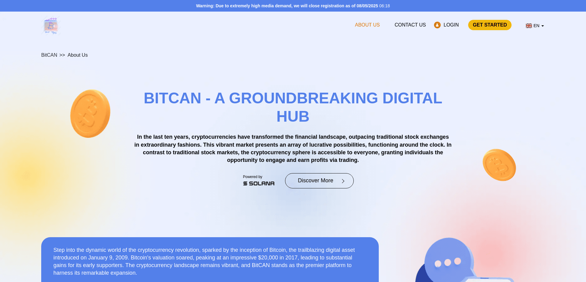 Screenshot for bitcan-platform.com - 0