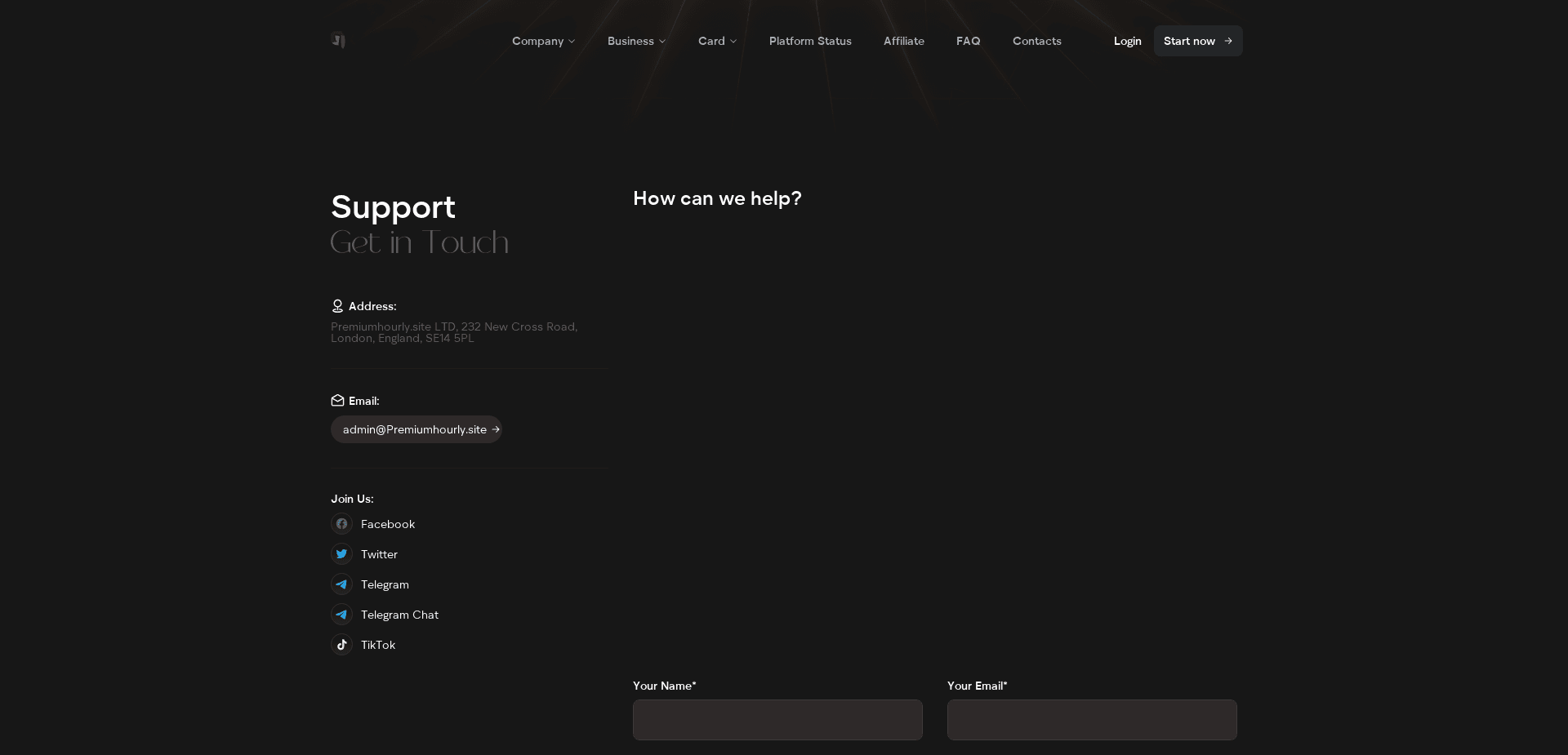 Screenshot for premiumhourly.site - 1