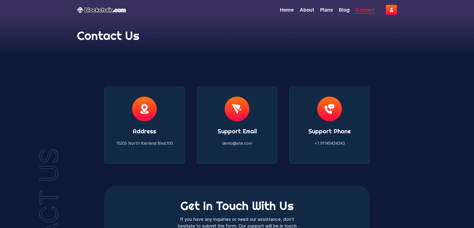 Screenshot for secured-blockchain.com - 1