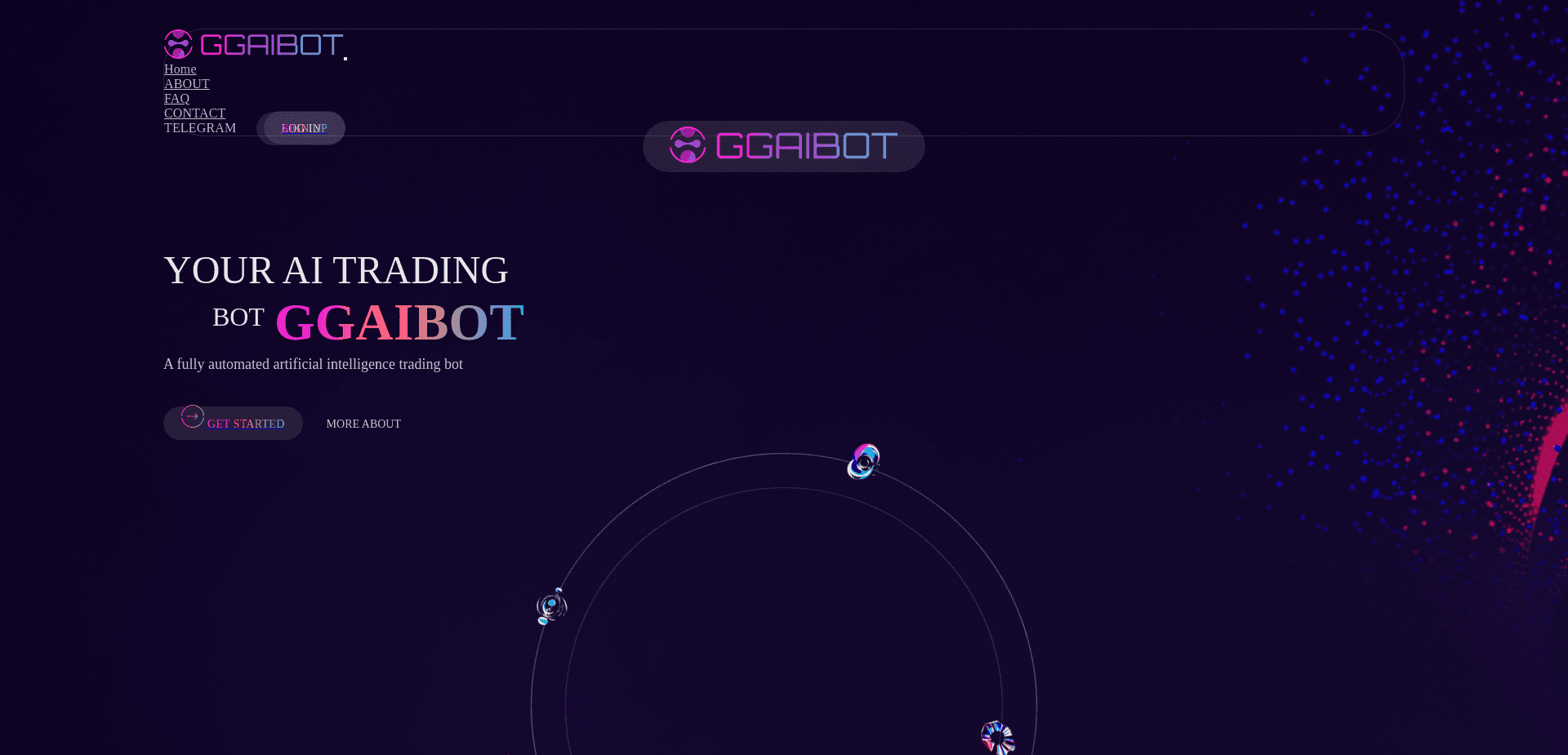Screenshot for ggaibot.com - 2