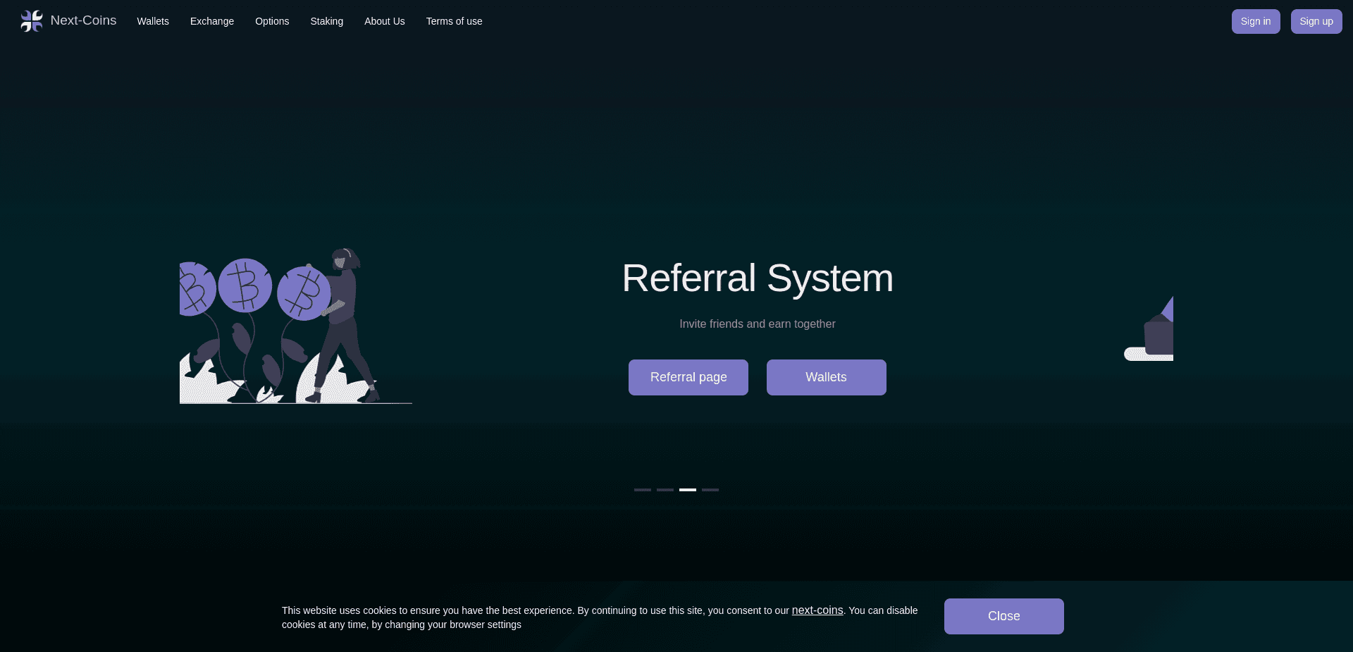 Screenshot for next-coins.com - 1