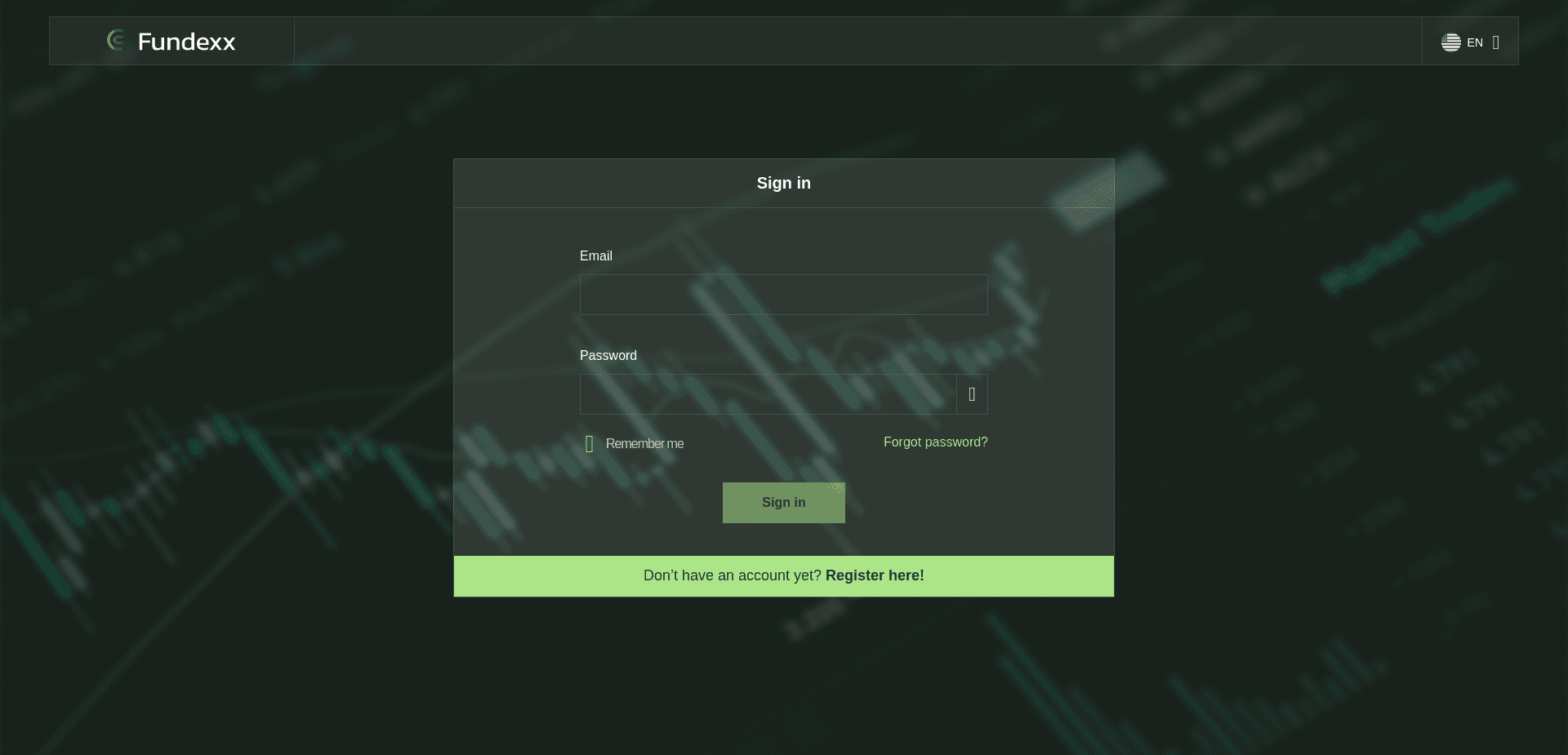 Screenshot for platform.fundexx.co - 1