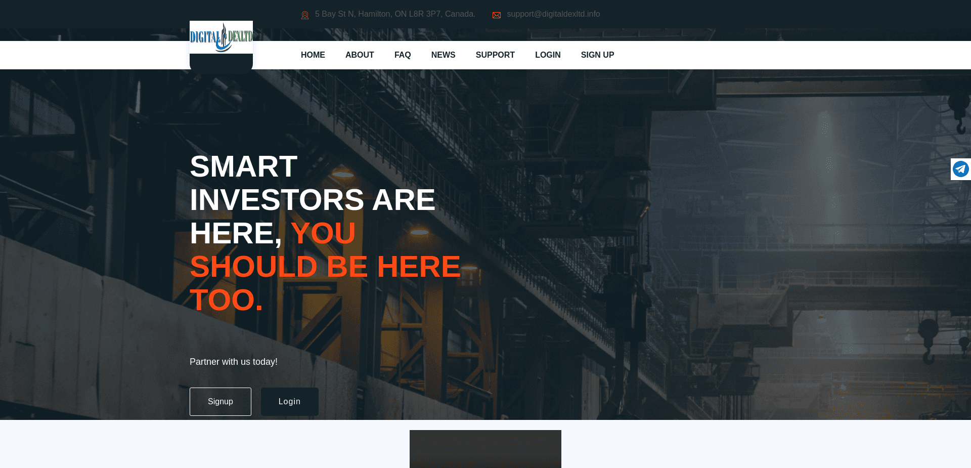 Screenshot for digitaldexltd.info - 2