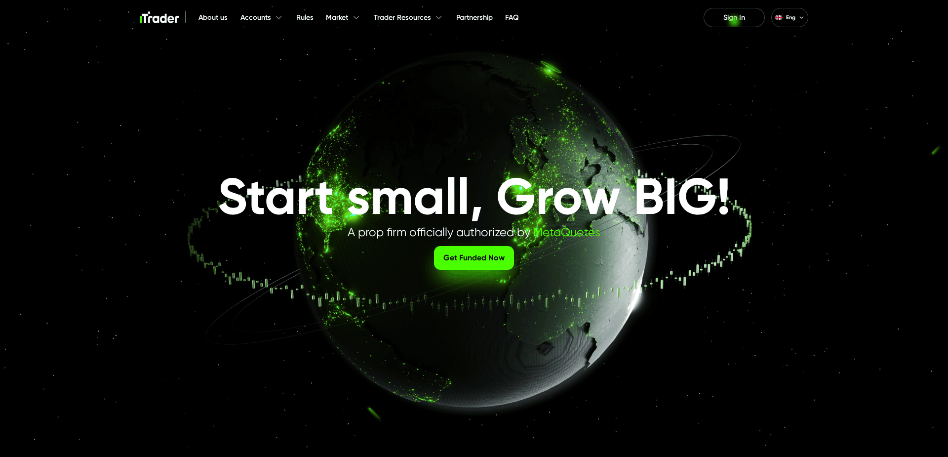 Screenshot for itrader.com - 1