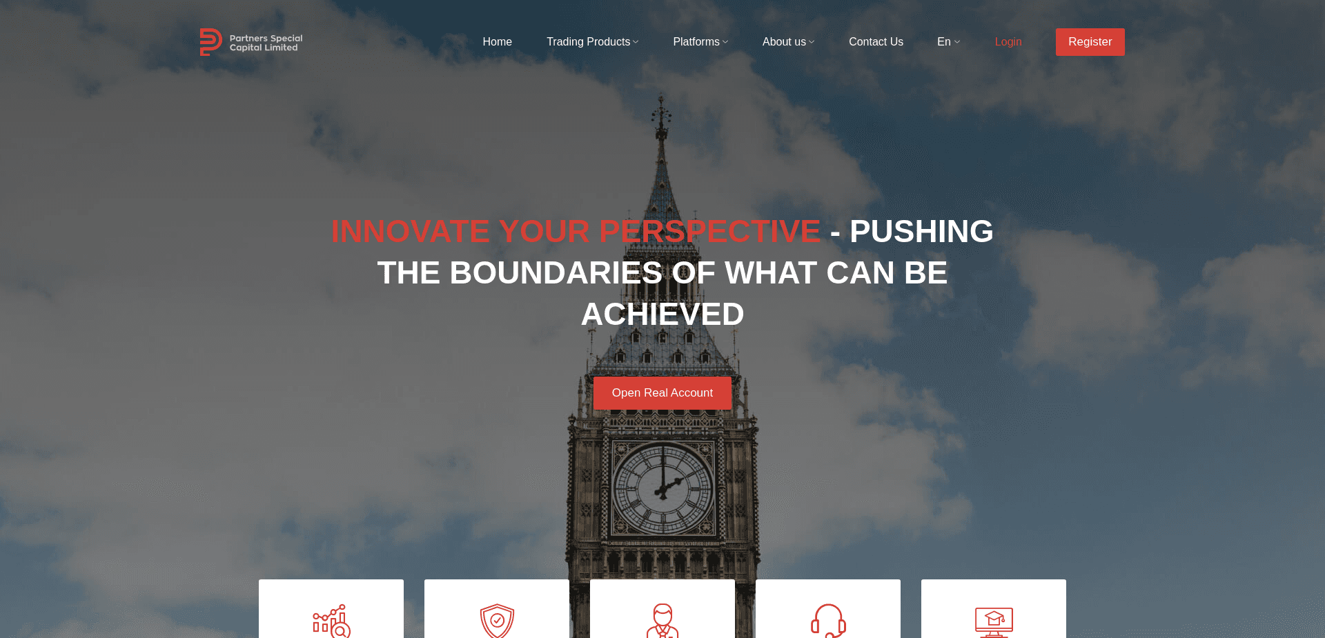 Screenshot for partnersspecialcap.com - 0