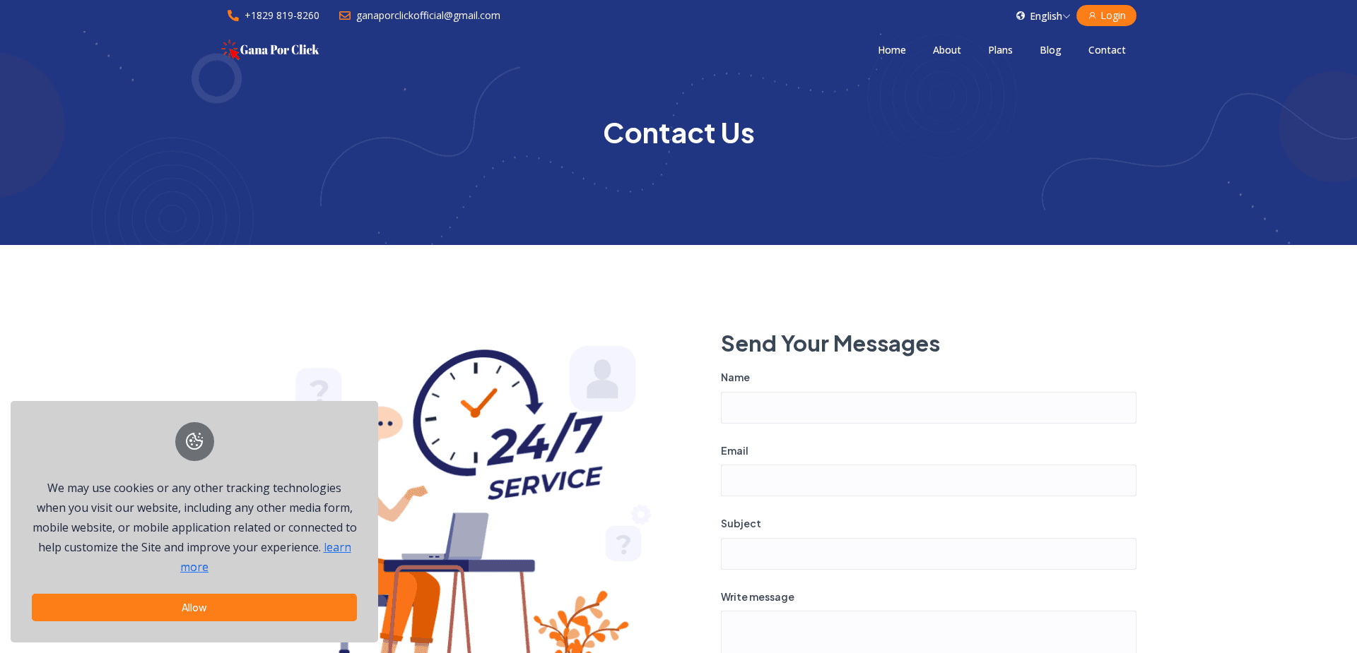 Screenshot for ganaporclick.com - 0