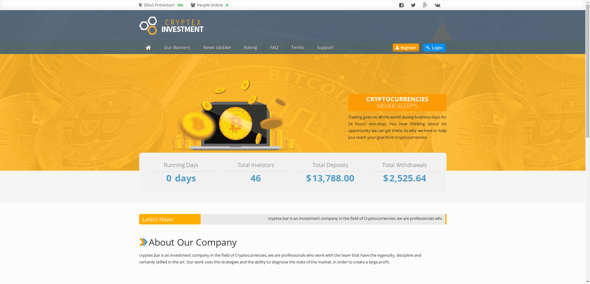 Cryptex Investment Company отзывы и обзор. Развод, лохотрон или правда. Только честные и правдивые отзывы на Baxov.Net