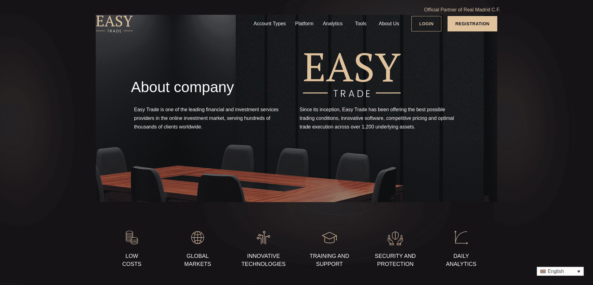 Screenshot for easy-trade.uk - 1
