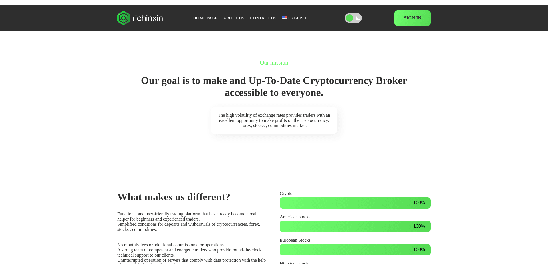 Screenshot for richinxin.com - 1