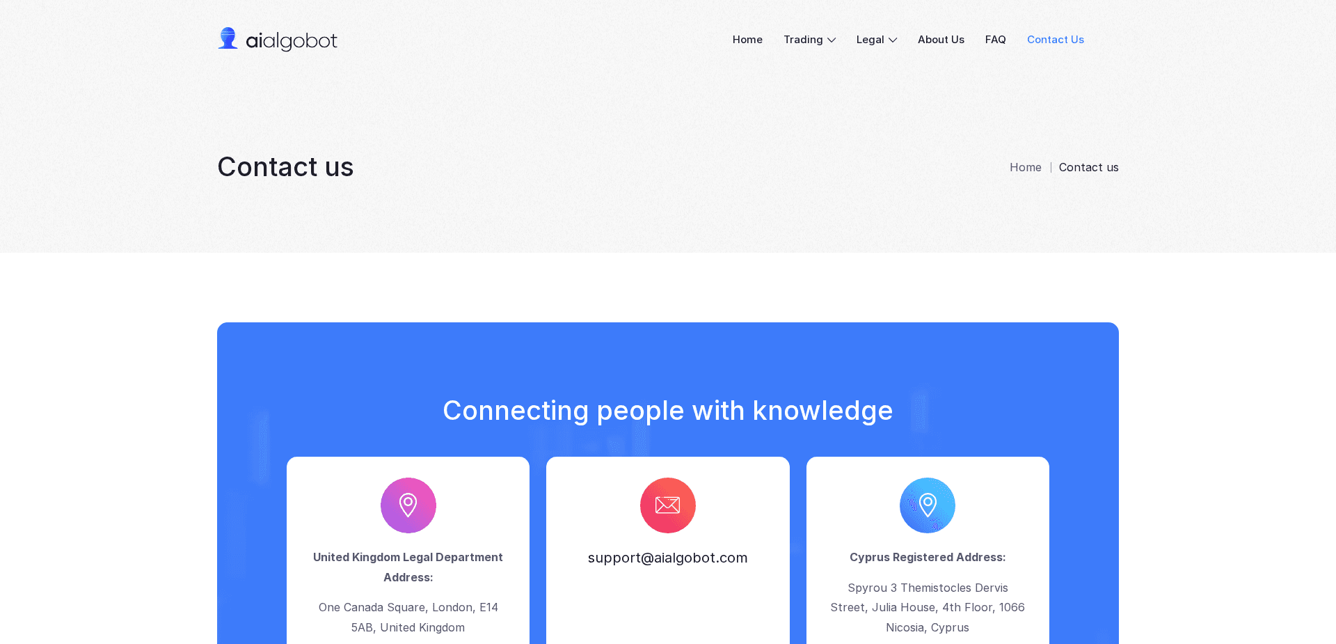 Screenshot for aialgobot.com - 4