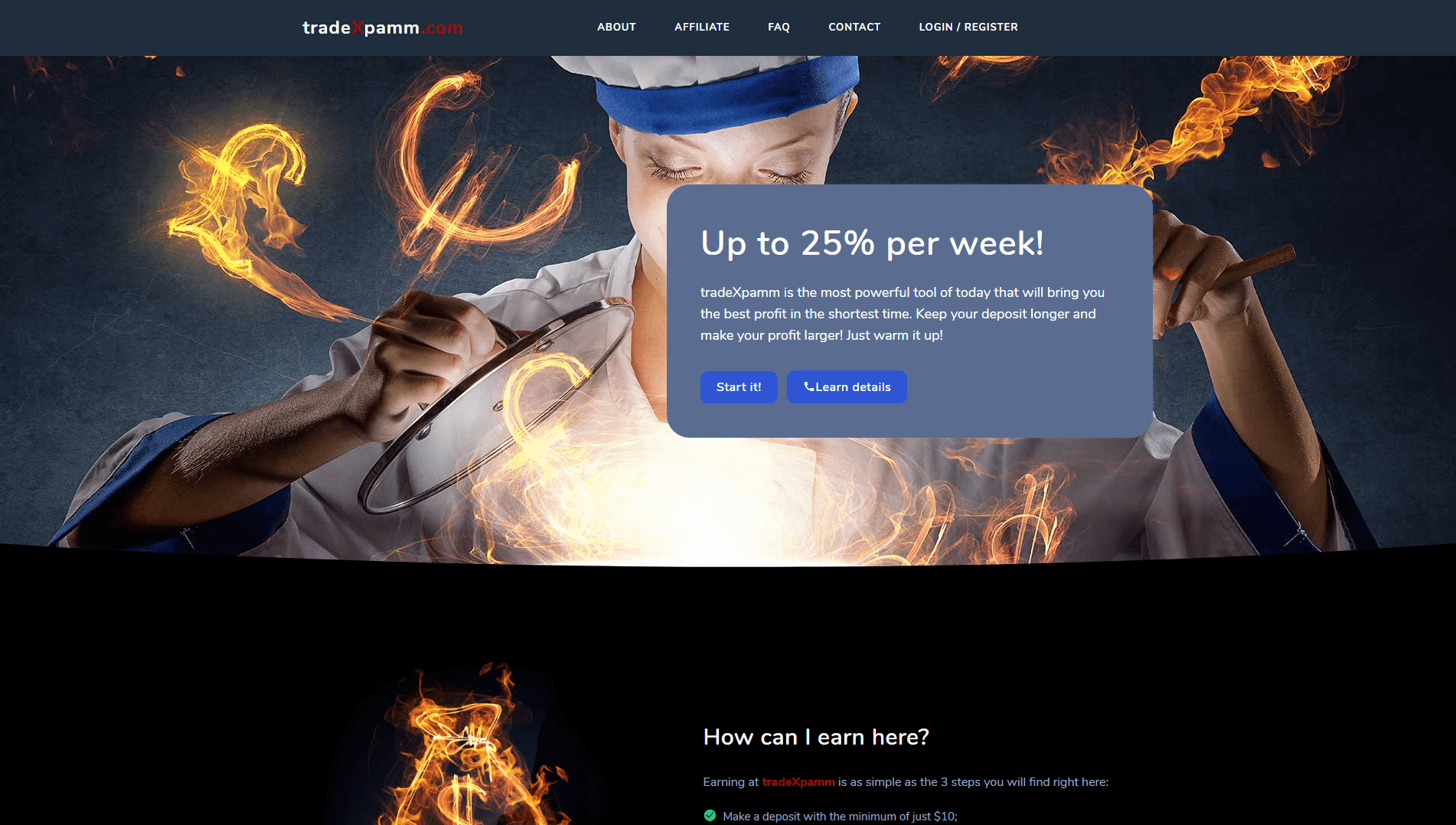 Tradexpamm - вся подробная информация о проекте