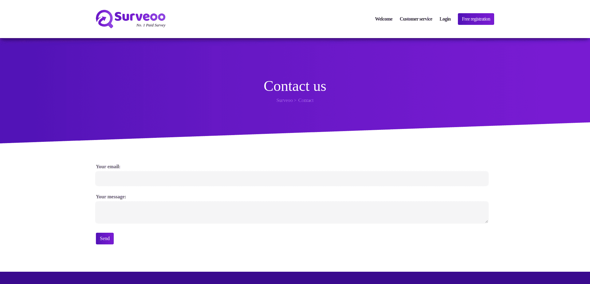 Screenshot for surveoo.com - 1