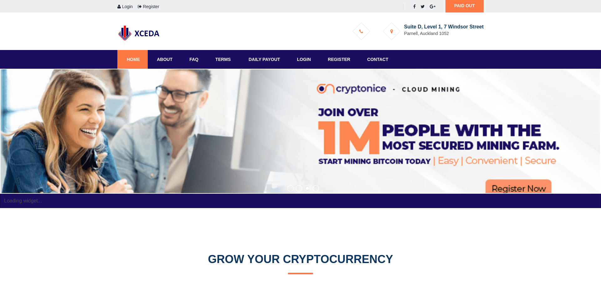 Screenshot for xceda.co - 0