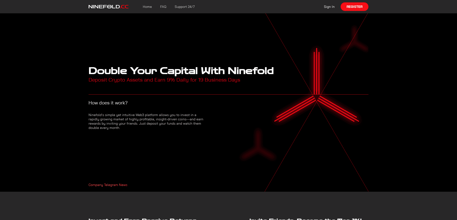 Хайп Ninefold отзывы и обзор. Развод, лохотрон или правда. Только честные и правдивые отзывы.