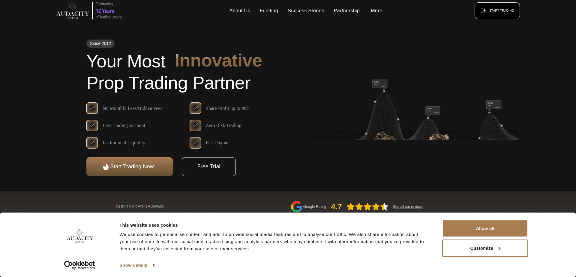 Screenshot for audacitycapital.co.uk - 0