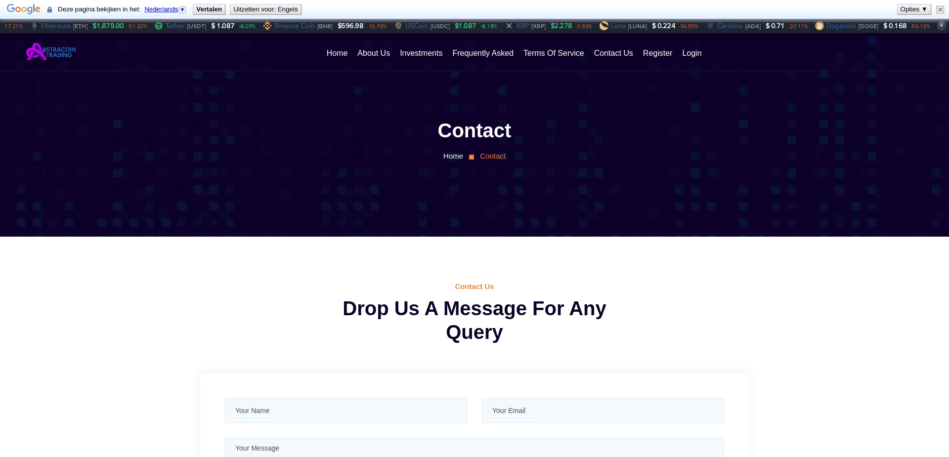 Screenshot for tslworldprogram.com - 2