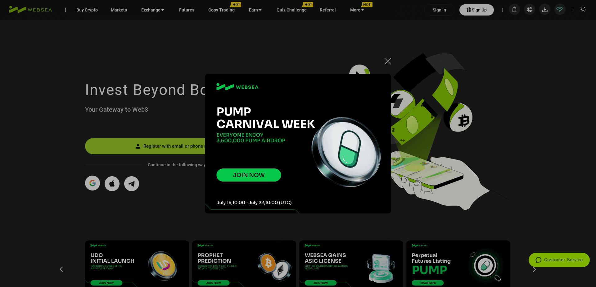 Screenshot for websea.com - 1