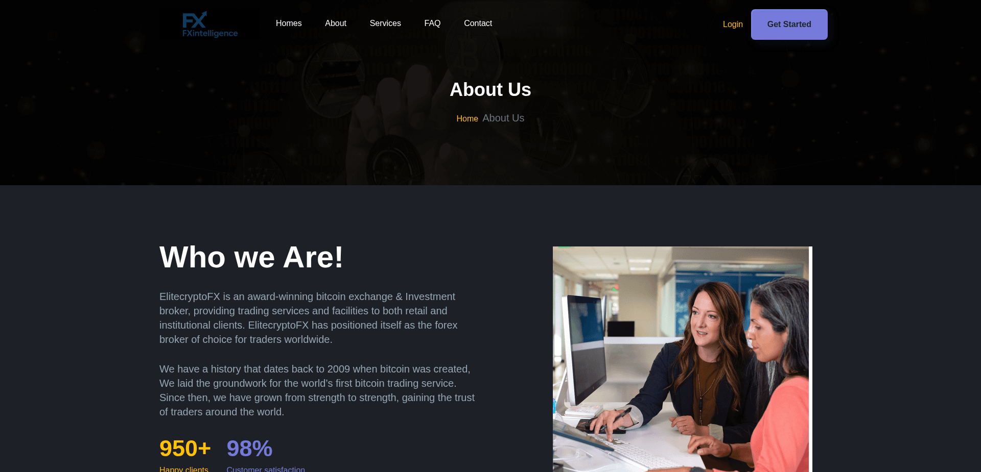 Screenshot for fxintelligence.online - 0