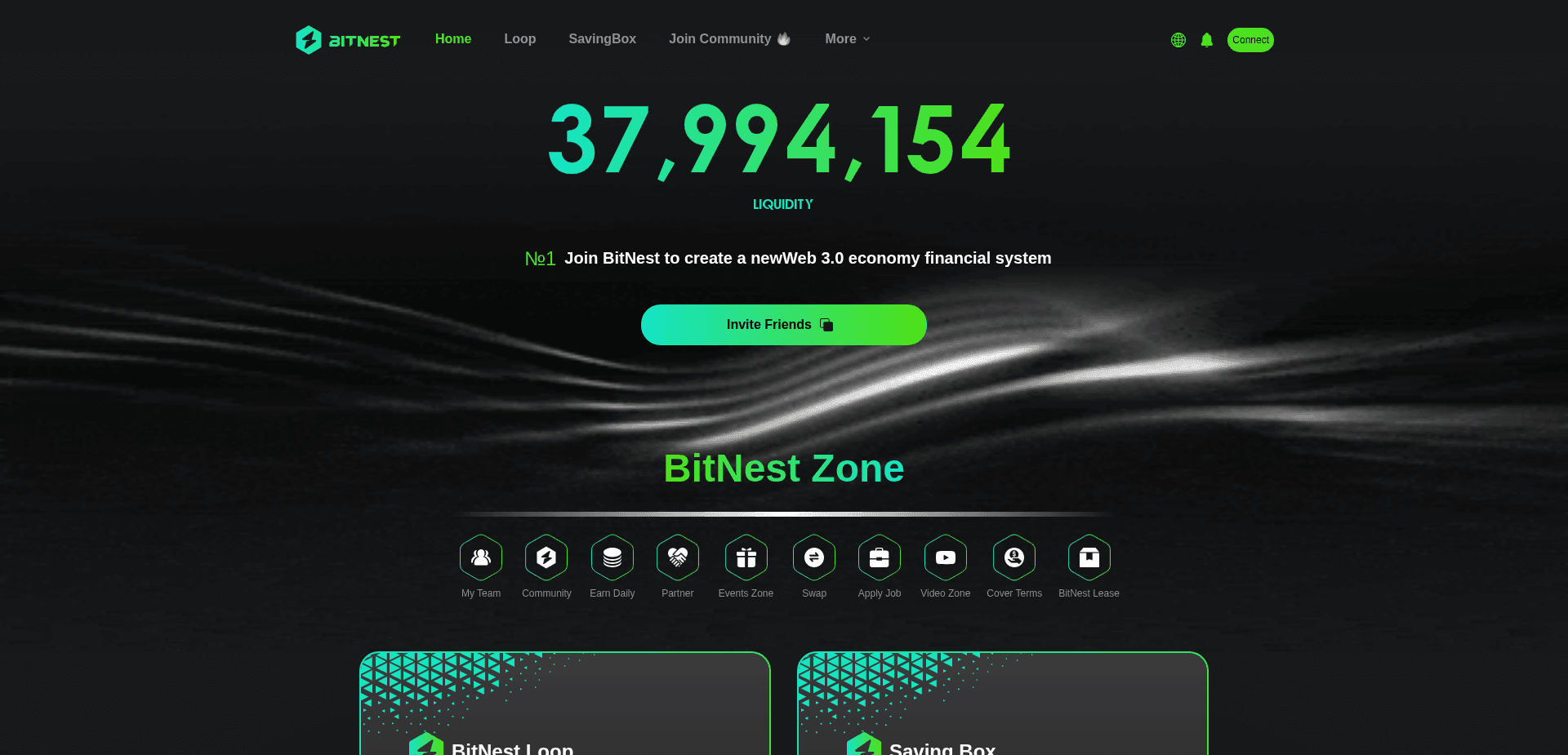 Screenshot for bitnest.la - 2