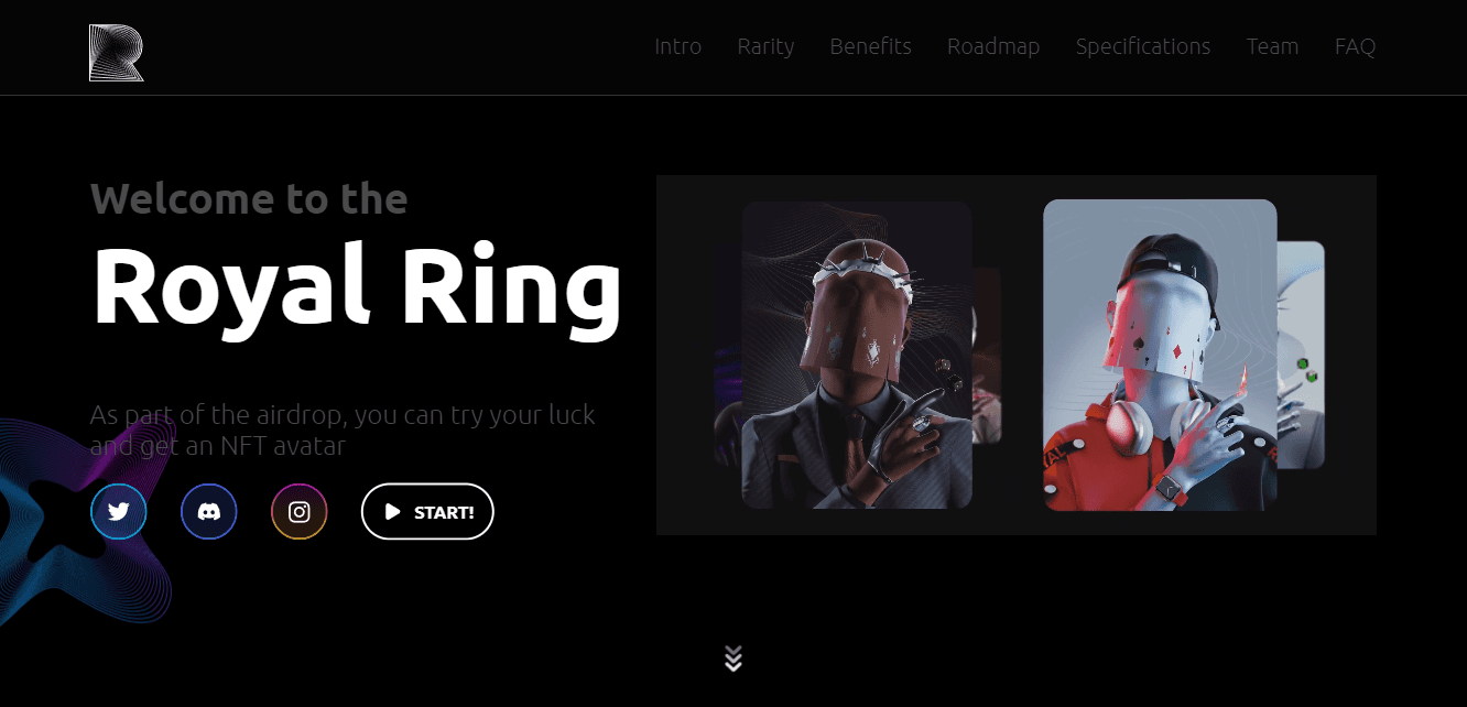 Сомнительный NFT проект от мошенников