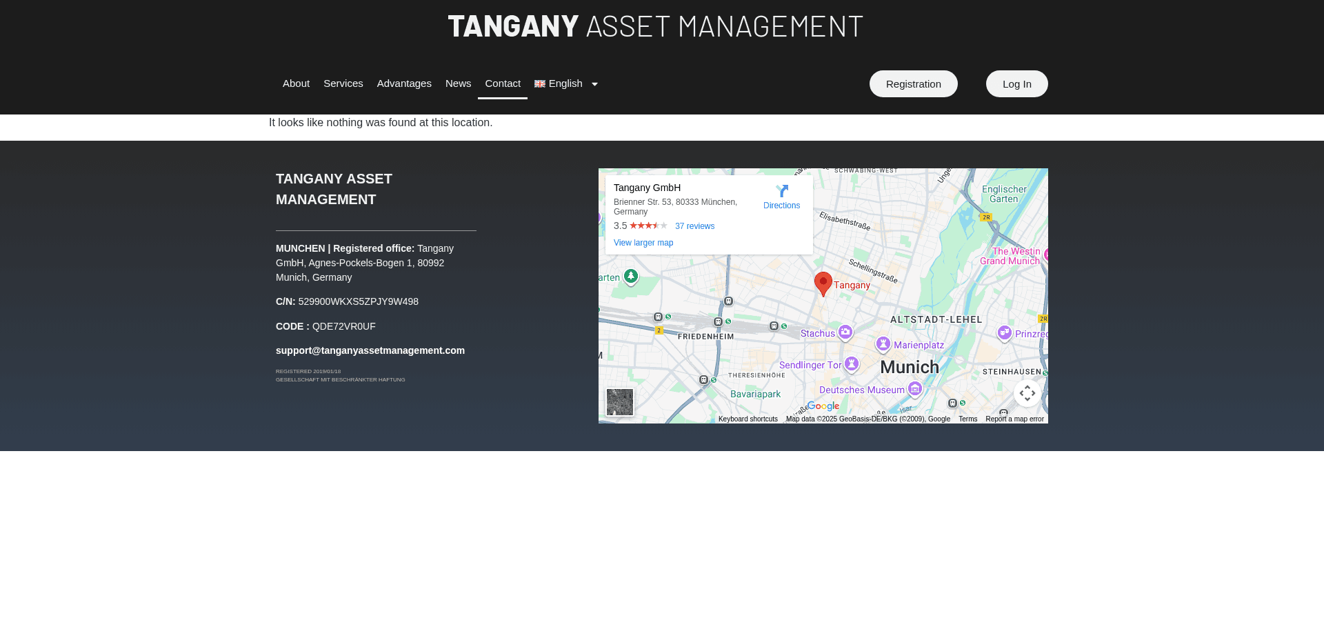 Screenshot for tanganyassetmanagement.com - 1
