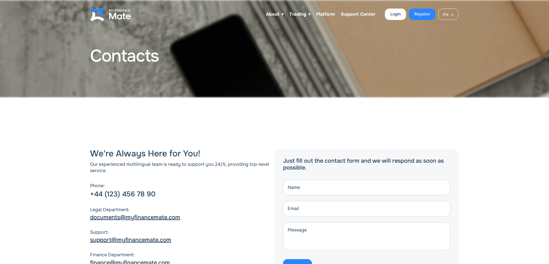 Screenshot for myfinancemate.com - 4