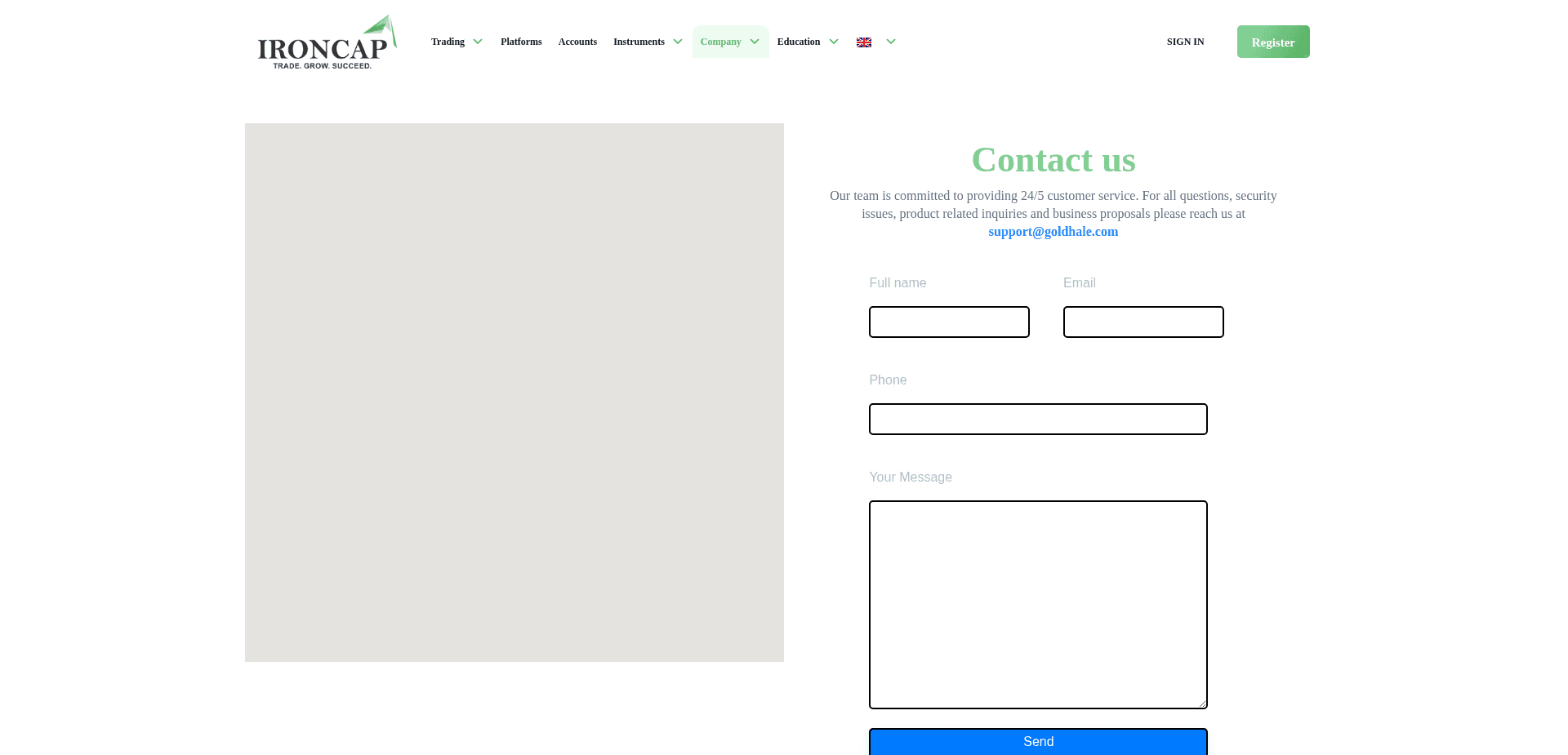 Screenshot for goldhale.com - 3