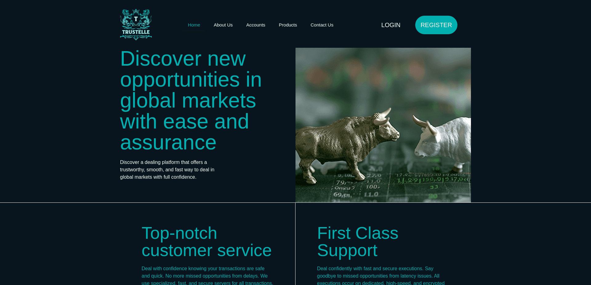 Screenshot for trustelle.net - 0