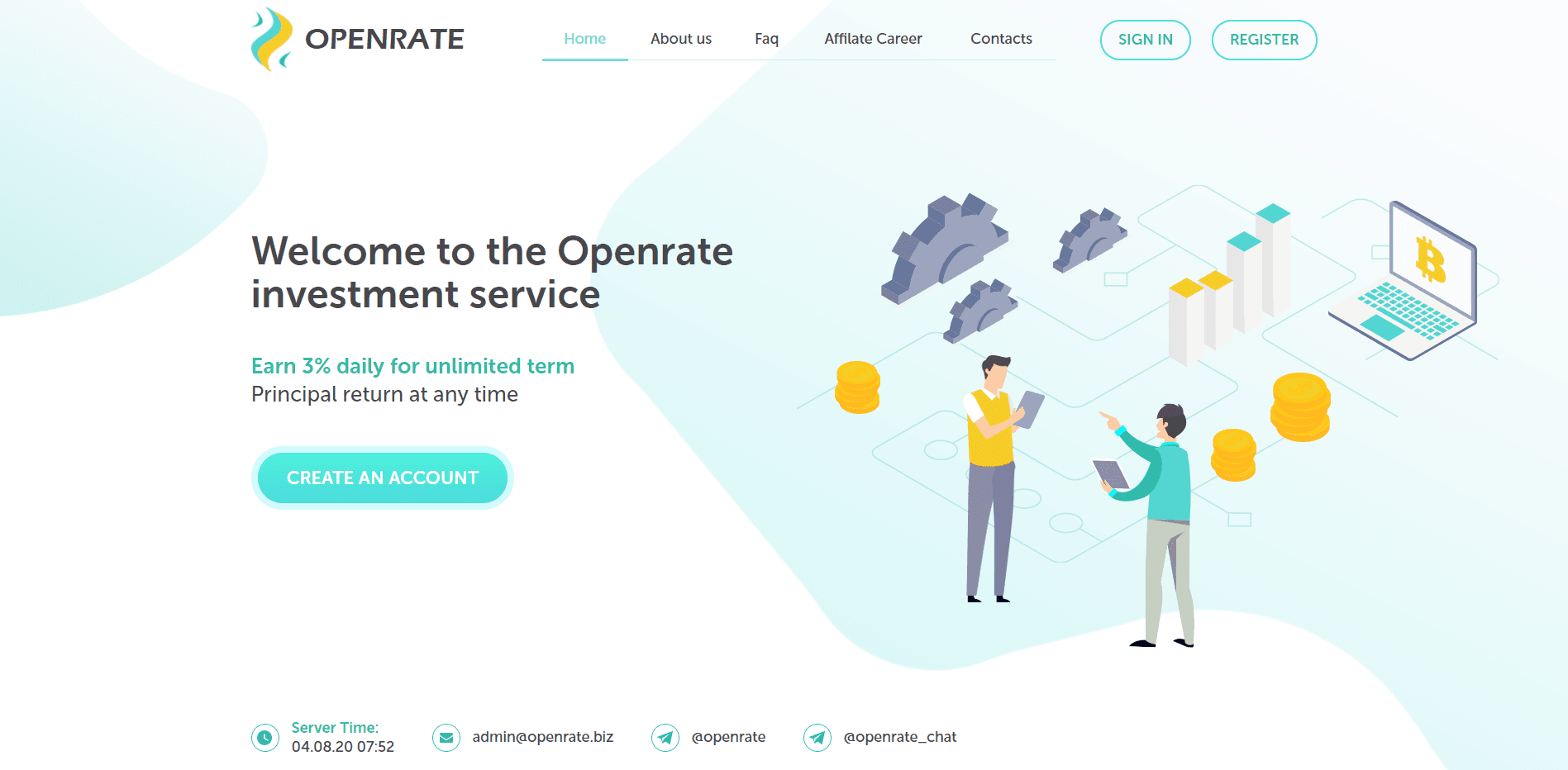 Openrate Investment отзывы и обзор. Развод, лохотрон или правда. Только честные и правдивые отзывы на Baxov.Net