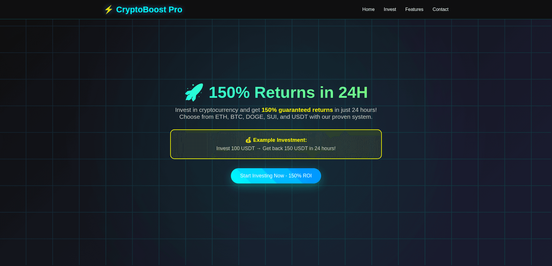Screenshot for crypto-boost.netlify.app - 1