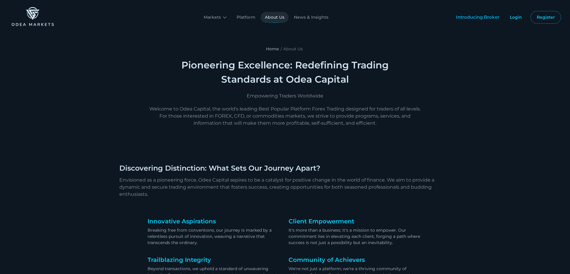 Screenshot for odeacapital.pro - 1