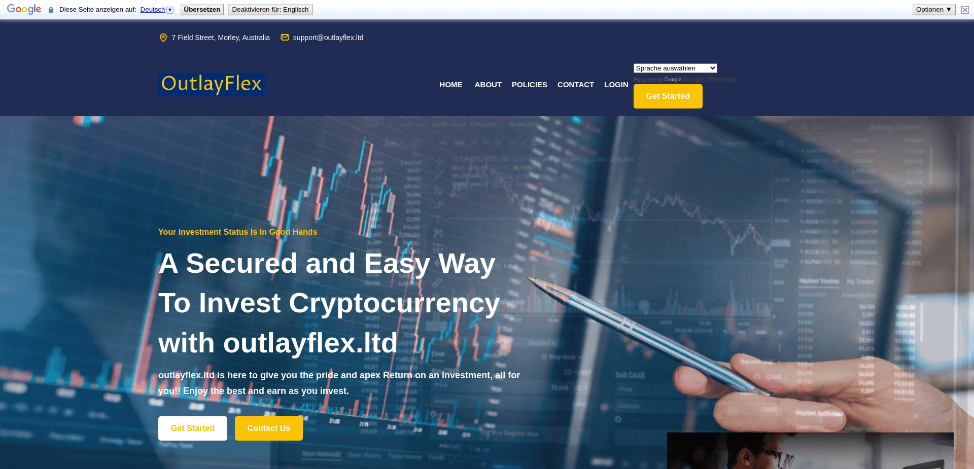 Screenshot for outlayflex.ltd - 3