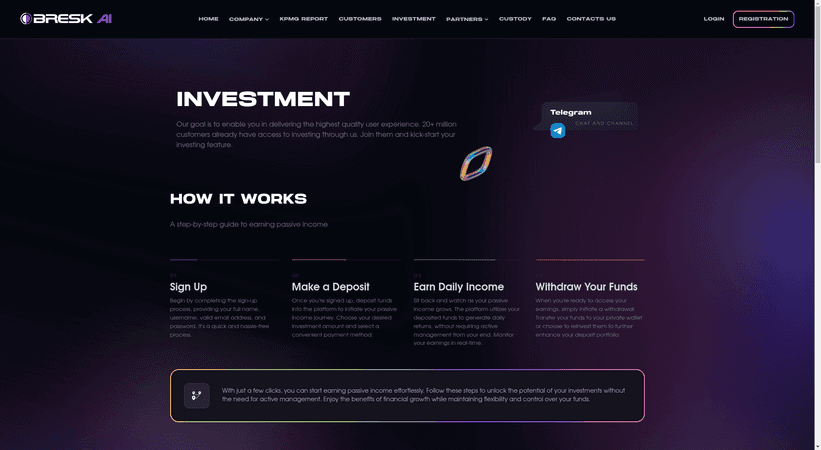 Критический разбор платформы BRESKAI - инвестиции как работают