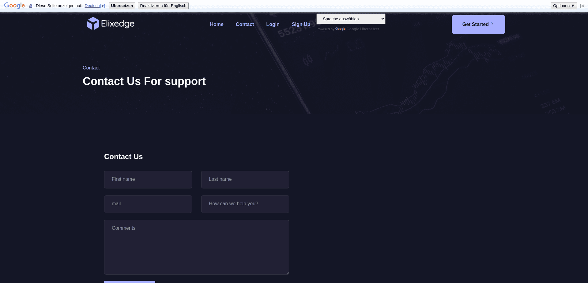 Screenshot for elixedge.com - 2