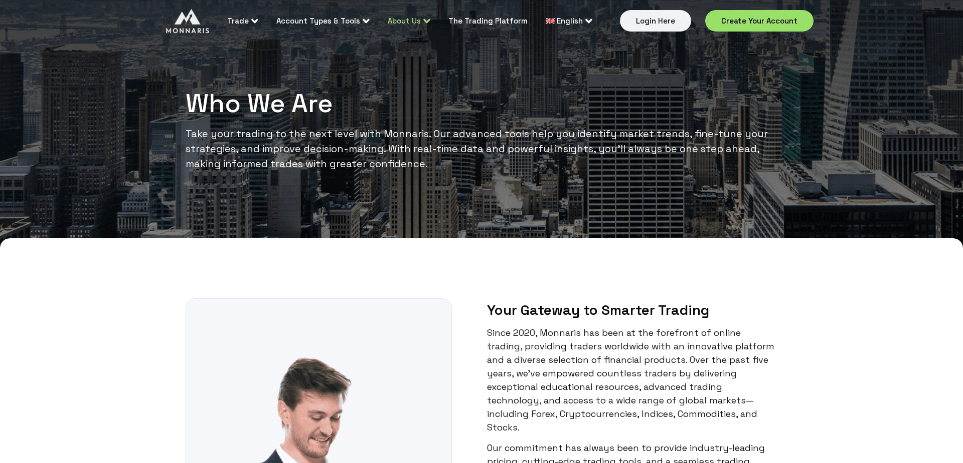 Screenshot for monnaris.com - 2