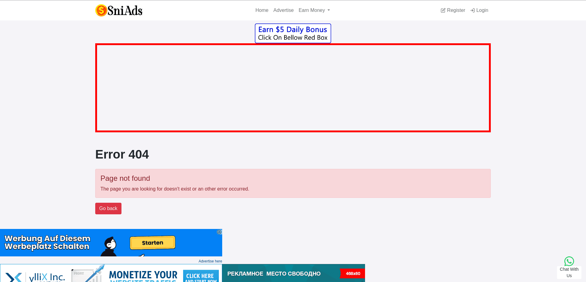 Screenshot for sniads.com - 0