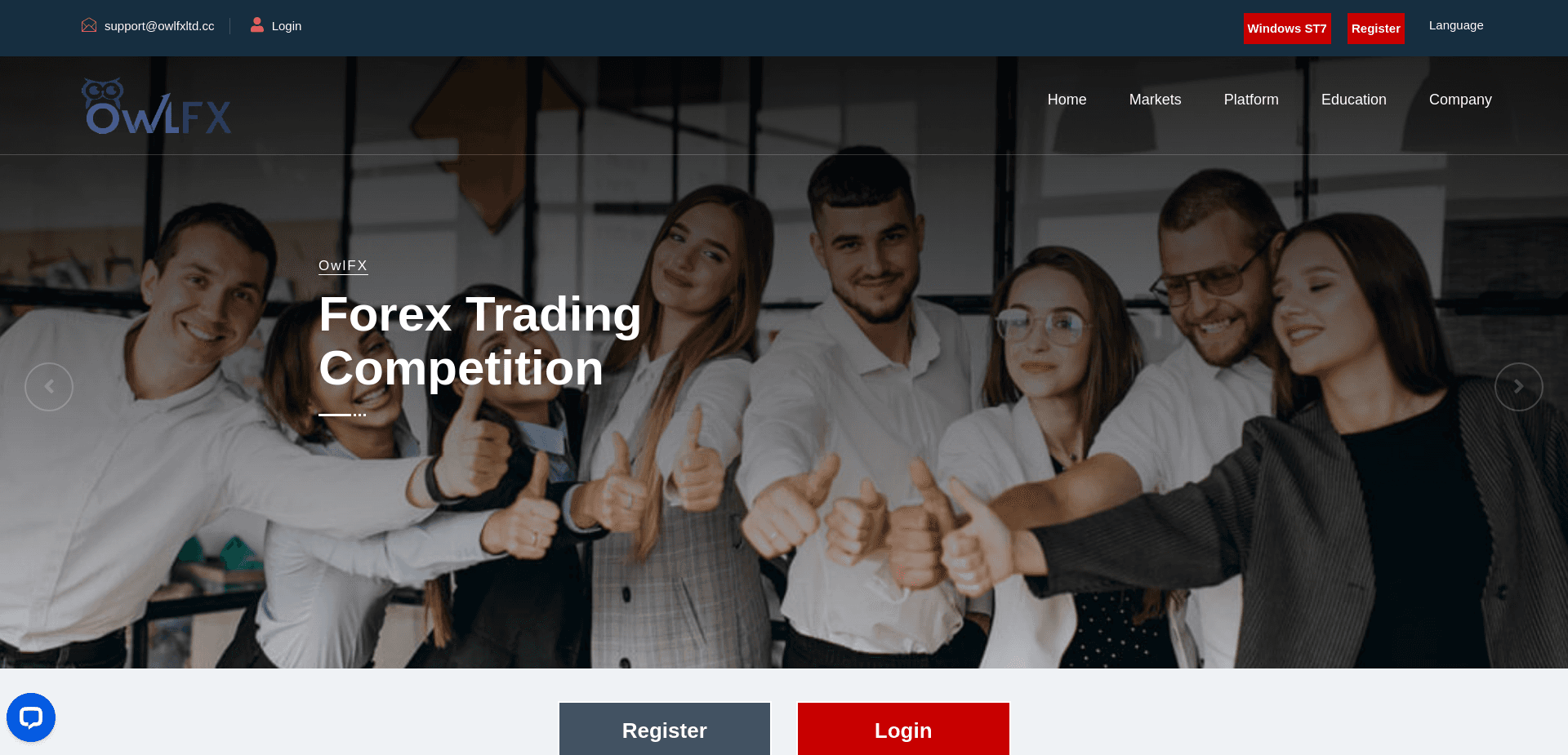 Screenshot for owlfxltd.com - 1