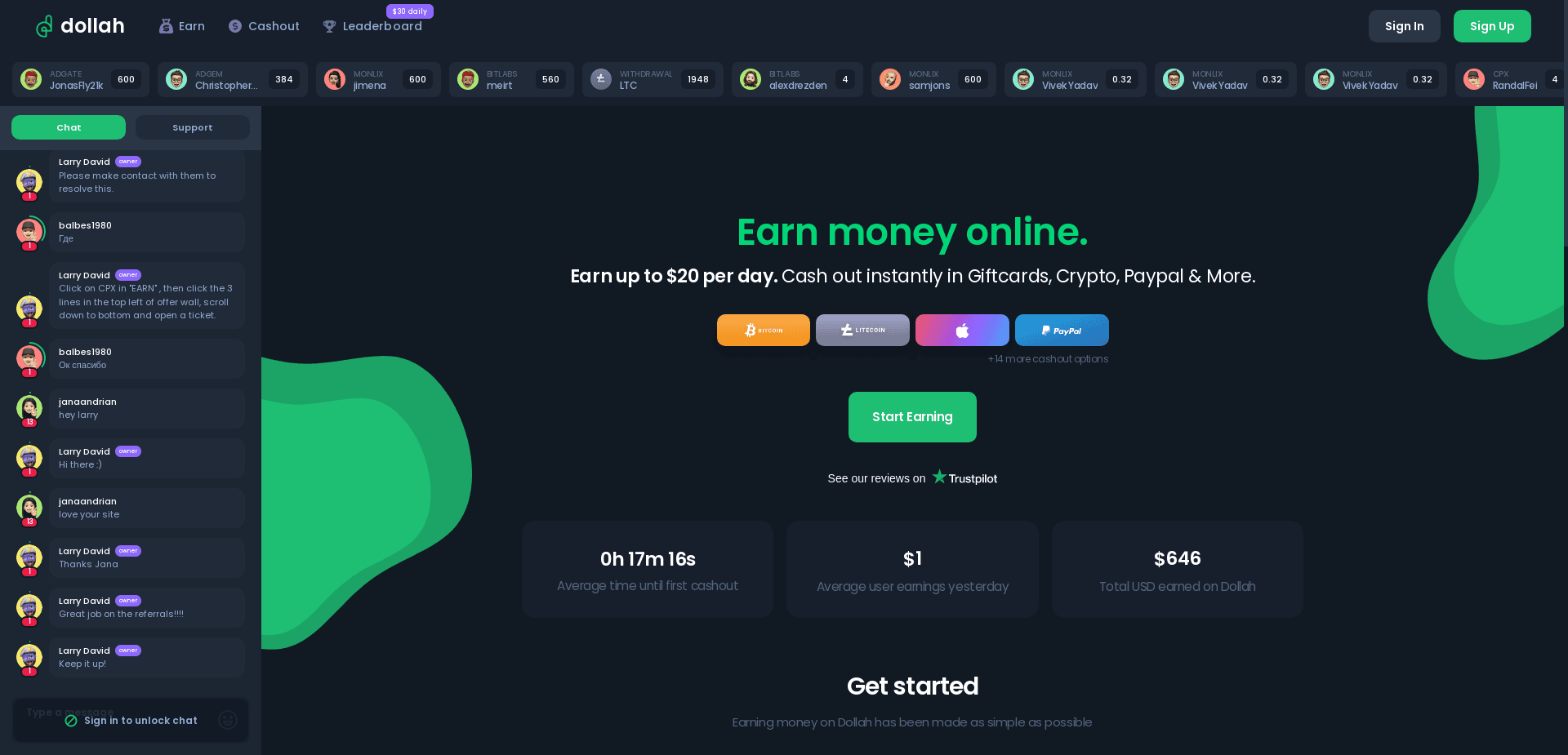 Dollah отзывы и обзор. Развод, лохотрон или правда. Только честные и правдивые отзывы на Baxov.Net