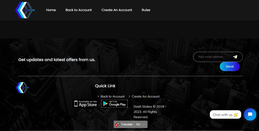 информация в подвале сайта мошенников