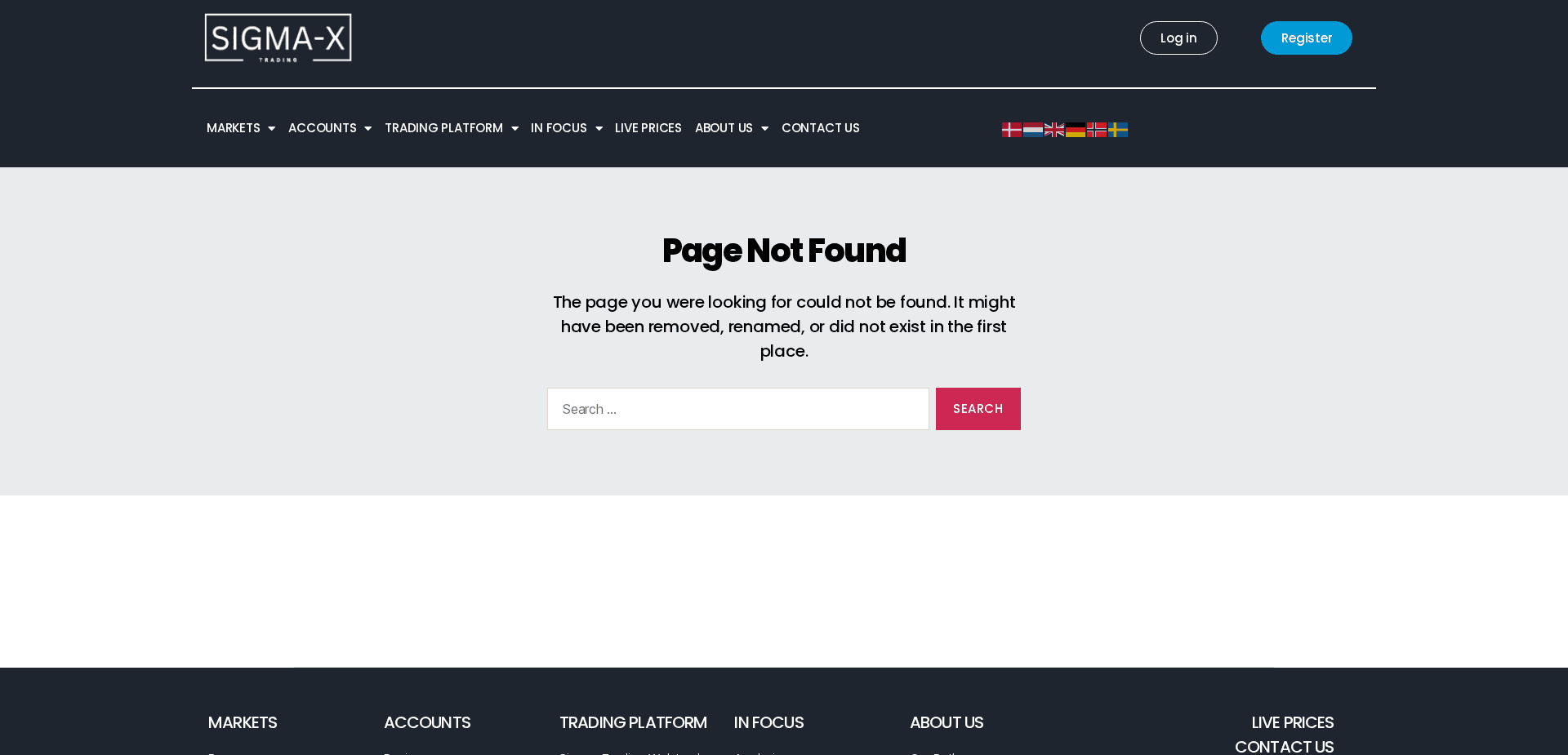 Screenshot for sigmax-trading.com - 1