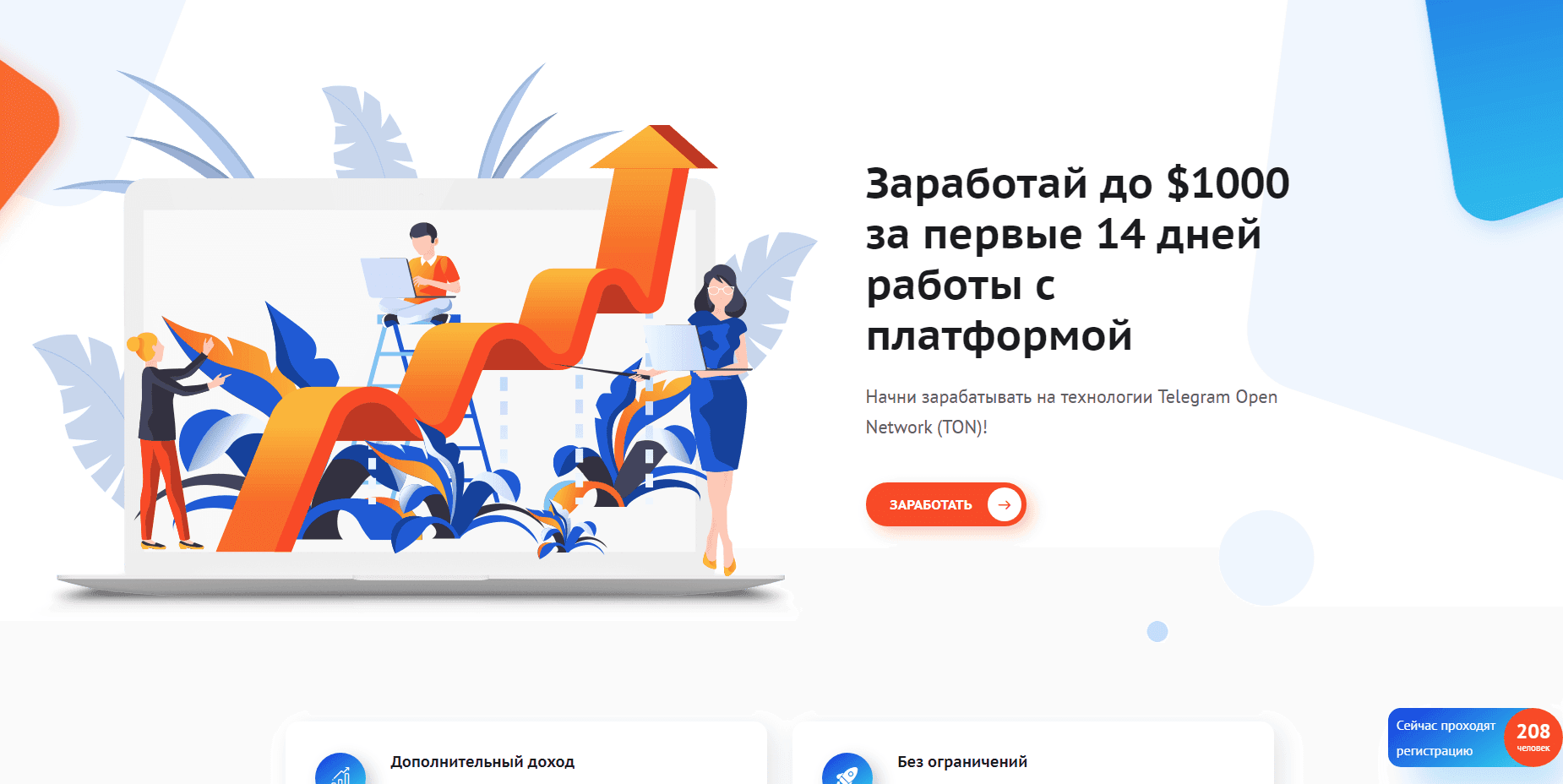 Начни зарабатывать на технологии TON