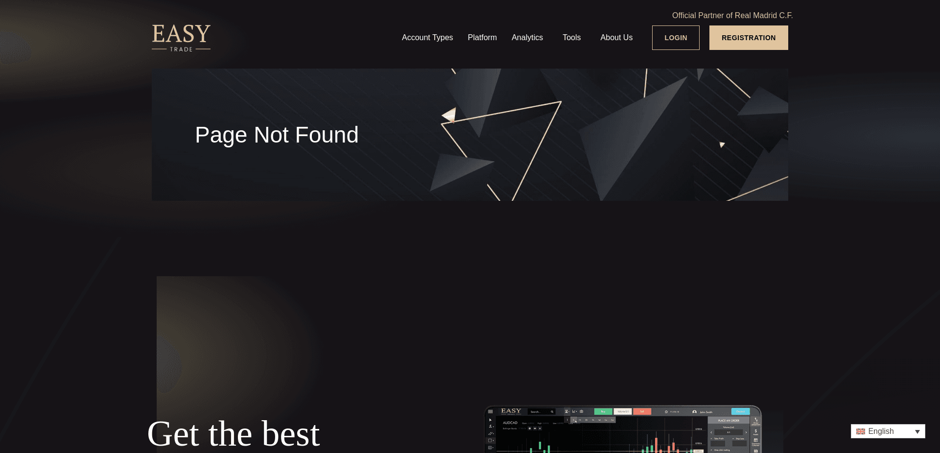 Screenshot for easy-trade.uk - 0