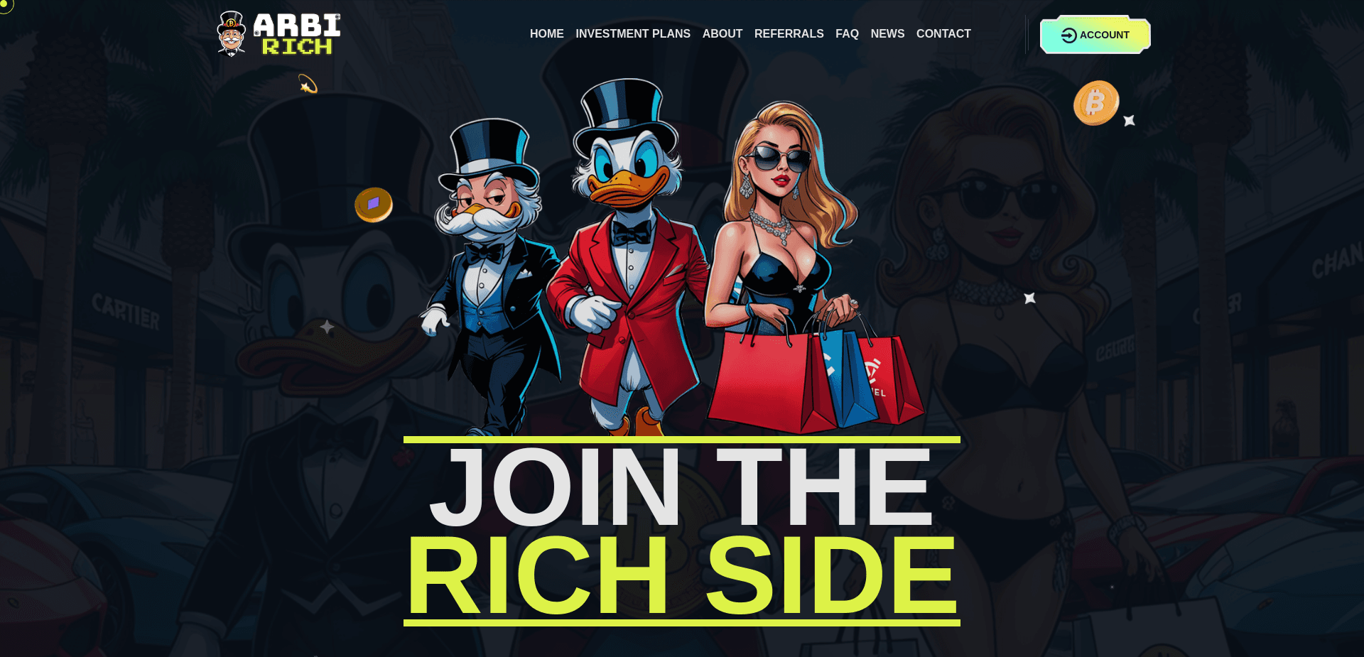 Screenshot for arbirich.io - 0