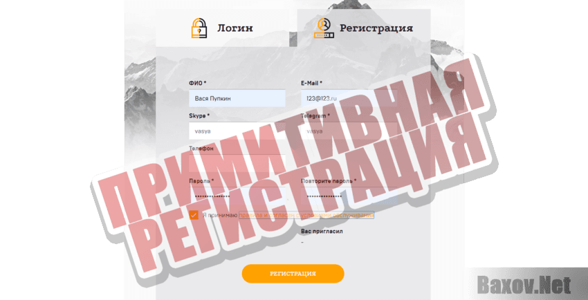 ELEON LEMITED Примитивная регистрация