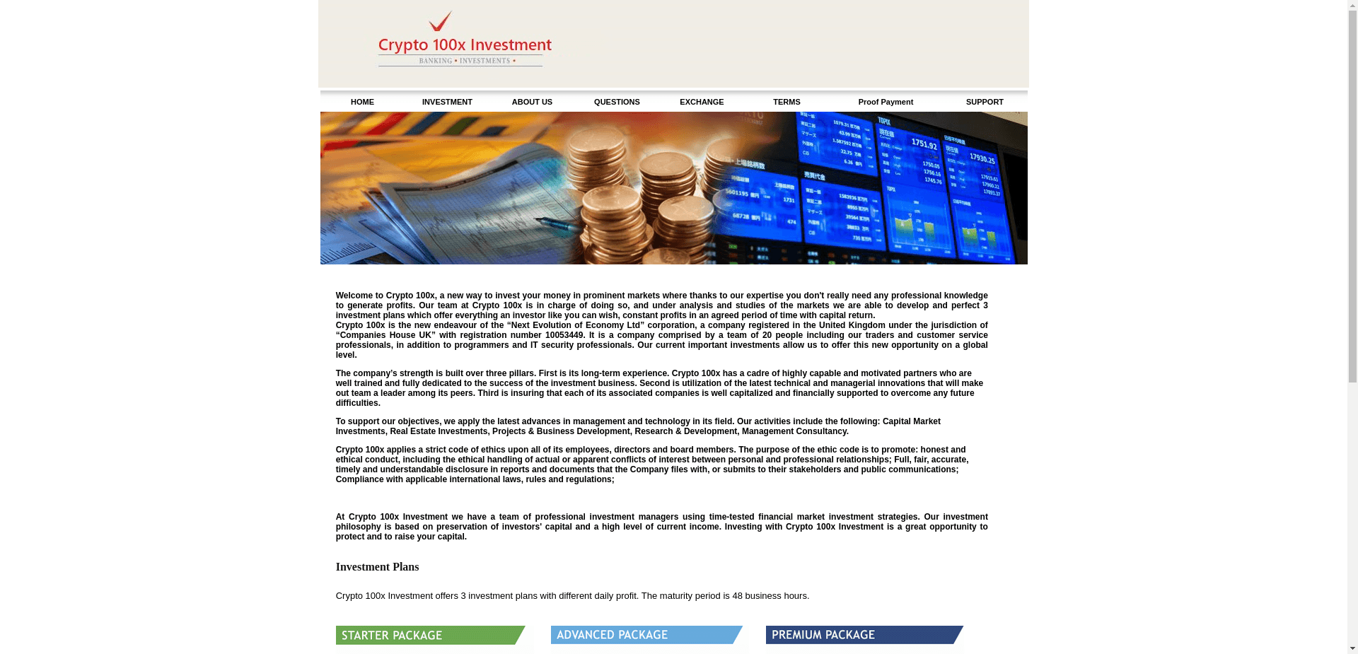 Crypto 100X Investment отзывы и обзор. Развод, лохотрон или правда. Только честные и правдивые отзывы на Baxov.Net