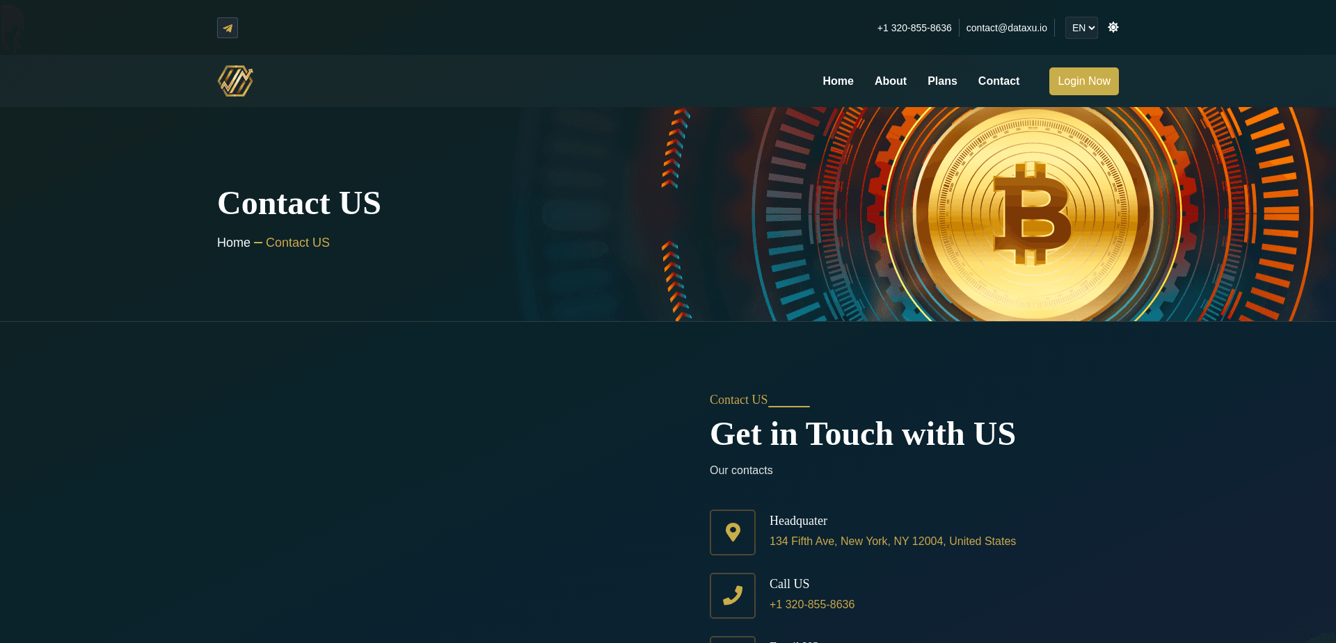 Screenshot for dataxu.io - 3